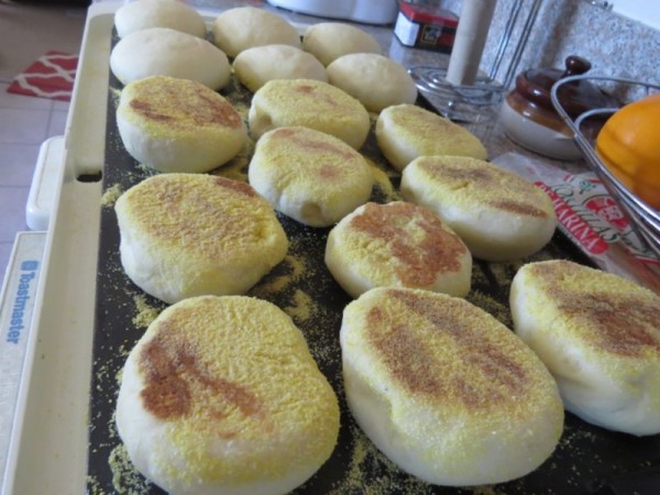 English Muffin Recipe - Bread Machine! - Binky's Culinary Carnival